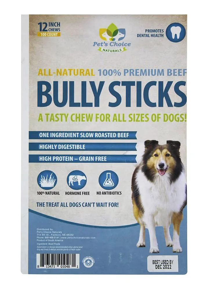 12" Premium Bully Sticks