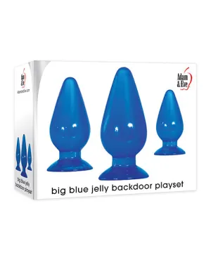 Adam & Eve Big Blue Jelly Backdoor Playset