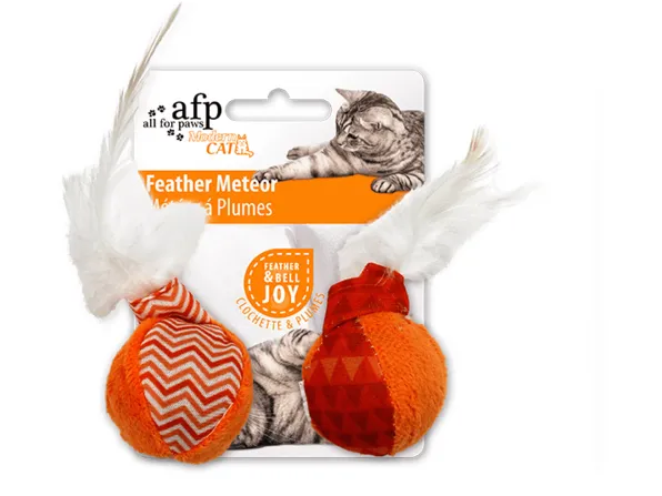 Modern AFP Cat Toy - Feather Meteor Interactive Plaything