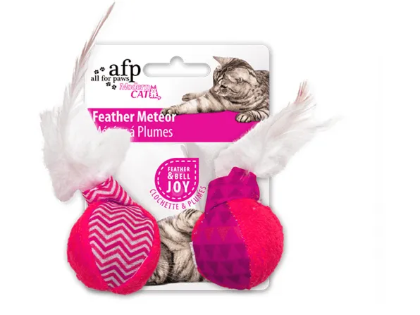 Modern AFP Cat Toy - Feather Meteor Interactive Plaything