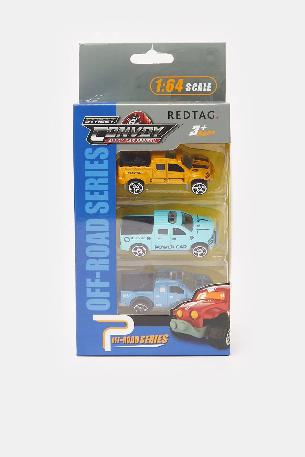 Assorted Off Road Series Cars Toys (Pack of 3)