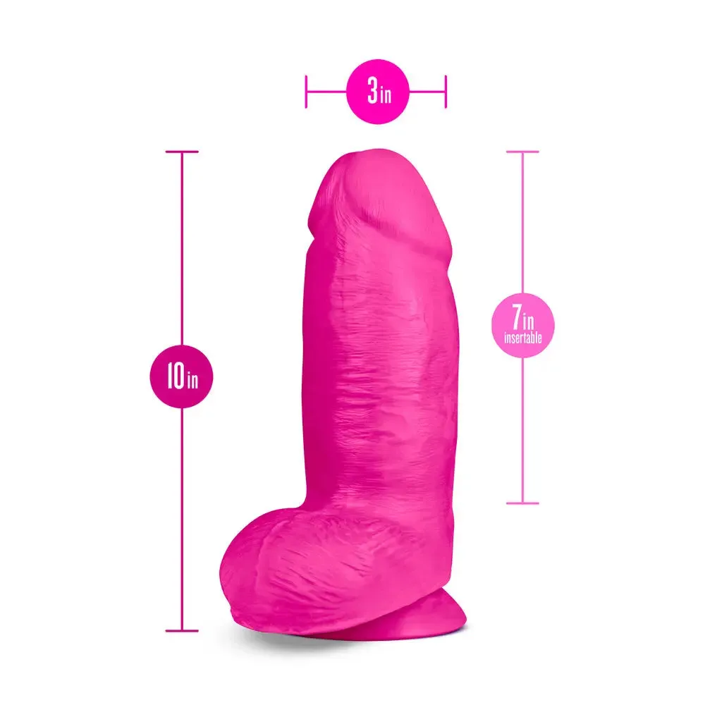 Premium 10-Inch Naturalistic Dildo - Bold & Lifelike Adult Toy