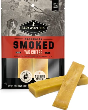 Barkworthies Large Smoked Yak Cheese