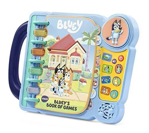 Bluey’s Book of Games | Interactive & Educational Learning Activities Toy