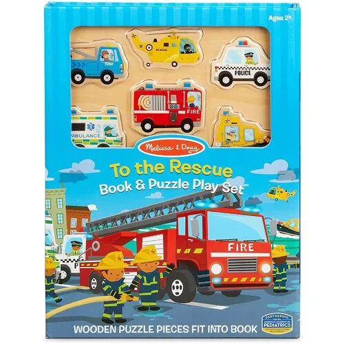 Book & Puzzle Play Set - To the Rescue