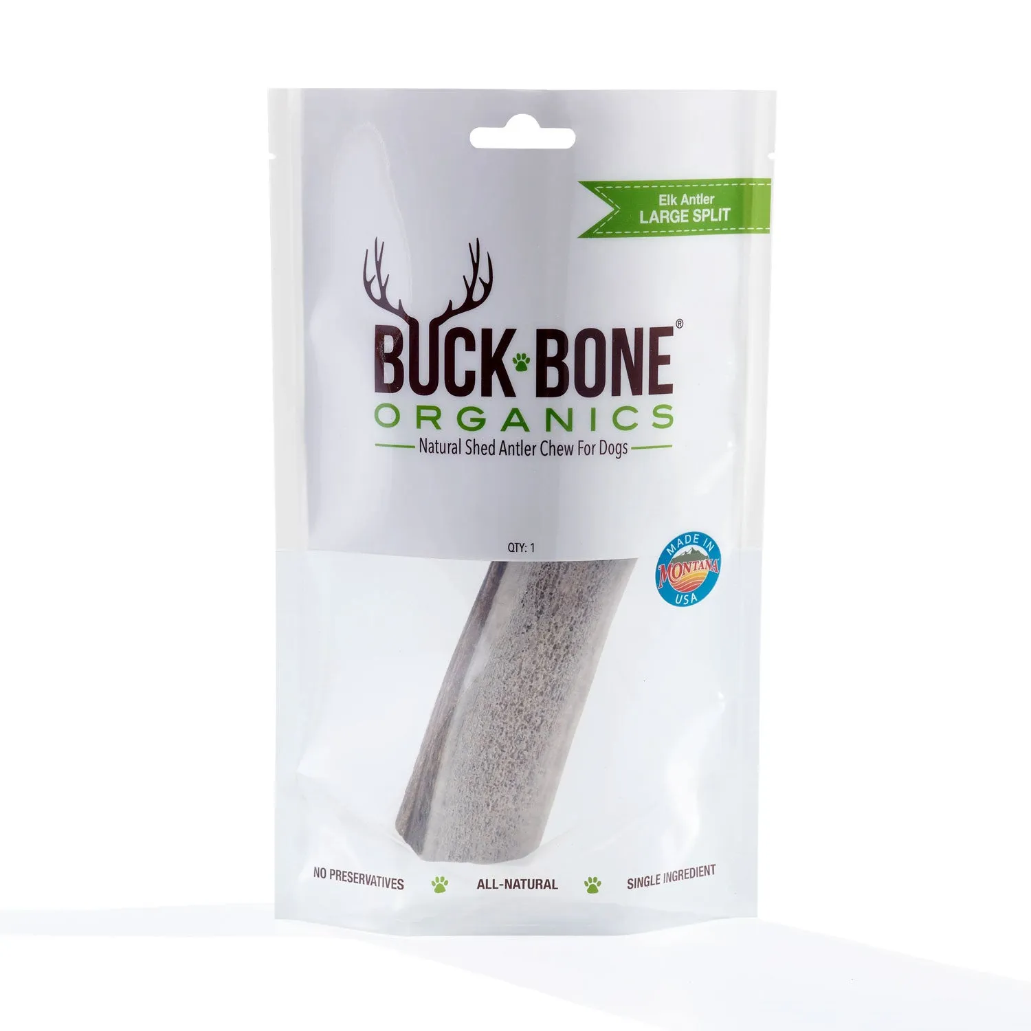 Buck Bone Organics Split Elk Antler