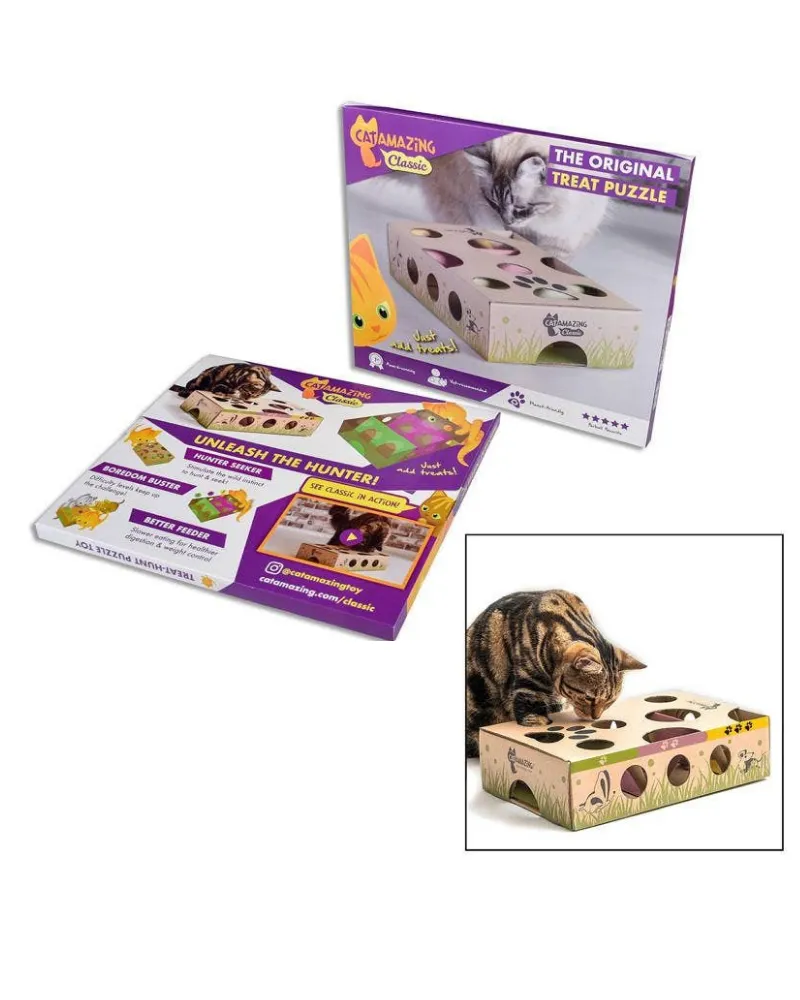 Cat Puzzle Feeder Toy << FINAL SALE >>