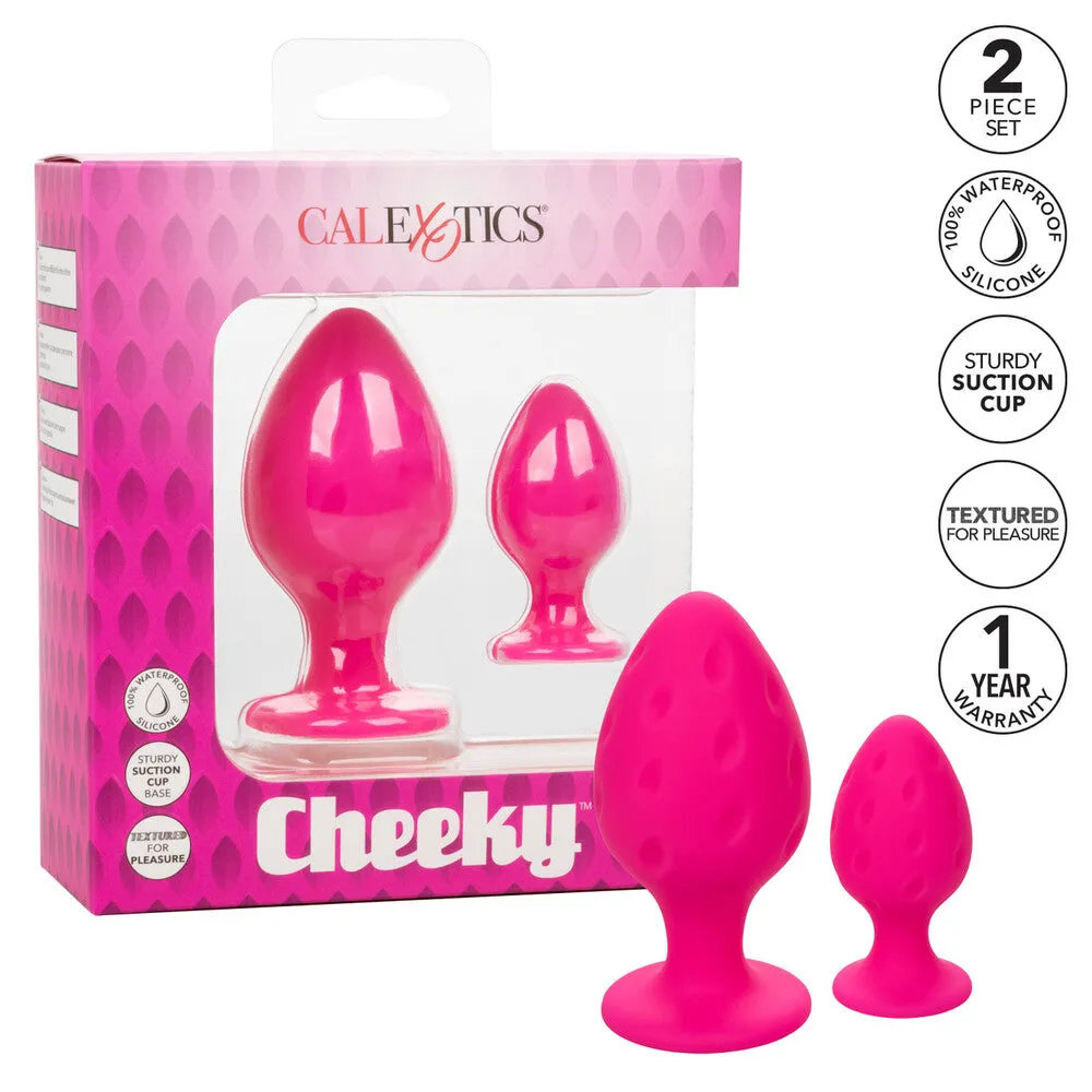 Cheeky Butt Plug Duo Pink