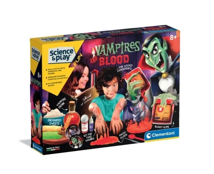 Clementoni Science & Play: FUN Vampire and Blood Kit