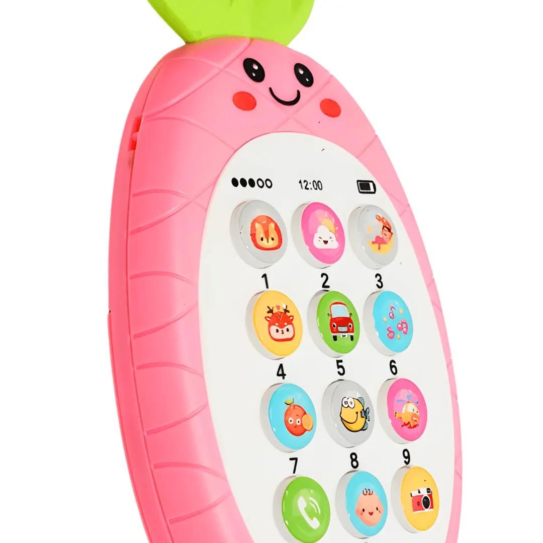 Cute Rabbit Face Cell Phone Toy for Kids,multi-colour