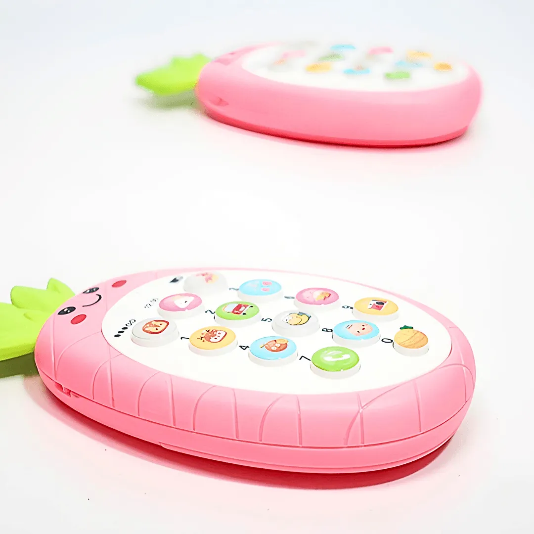 Cute Rabbit Face Cell Phone Toy for Kids,multi-colour