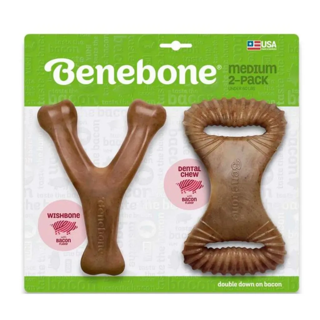 Dental Chew and Wishbone Bacon