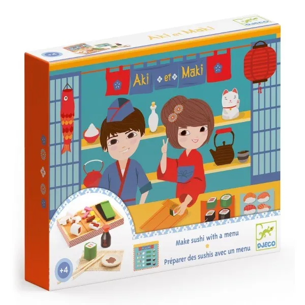 Djeco Aki et Maki- Sushi Play Set