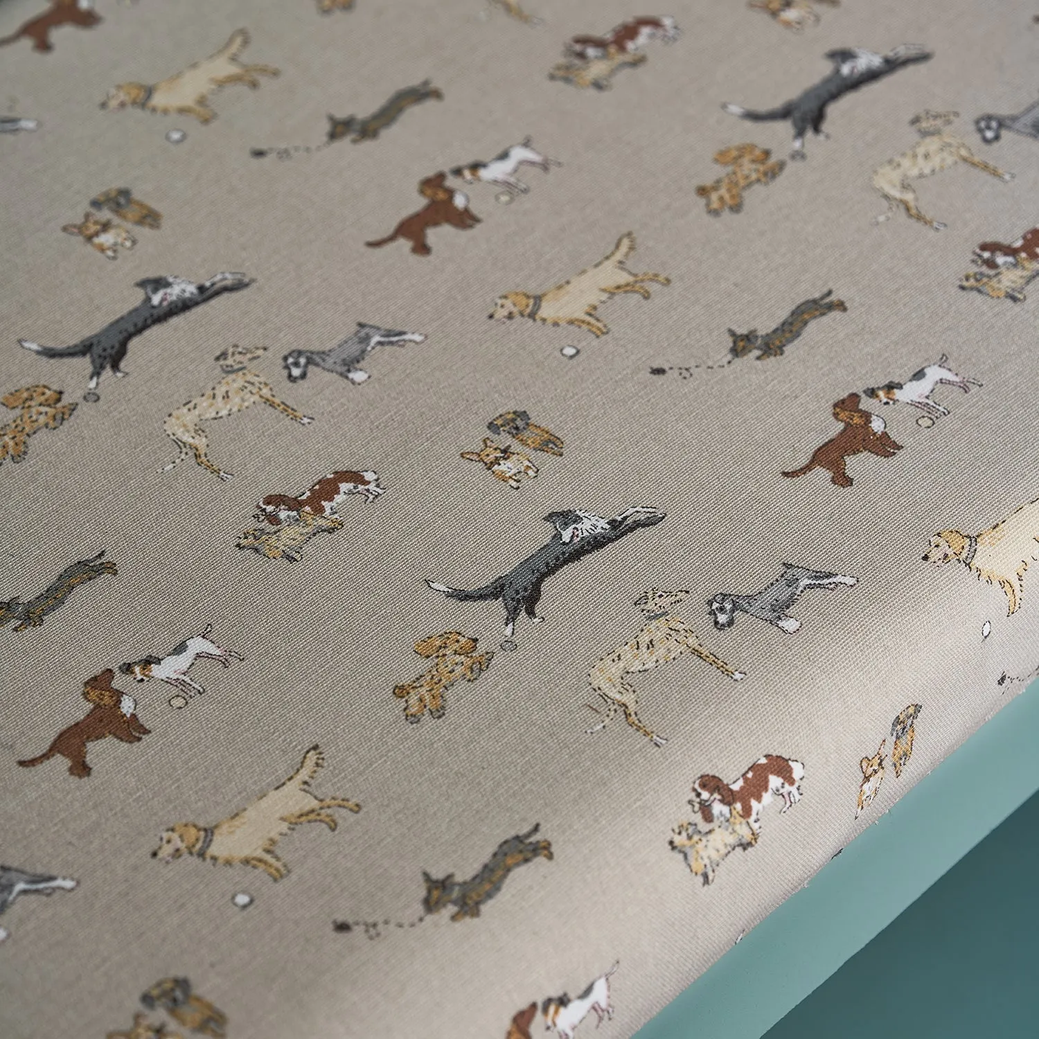 Doggy Daycare Fabric by the Metre