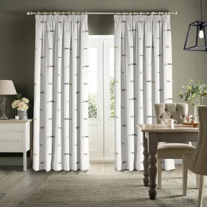 Doggy Daycare Off White Made to Measure Curtains