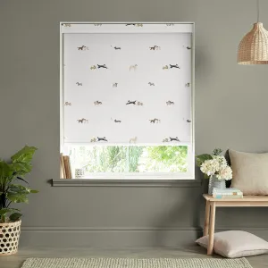 Doggy Daycare Off White Made to Measure Roller Blind