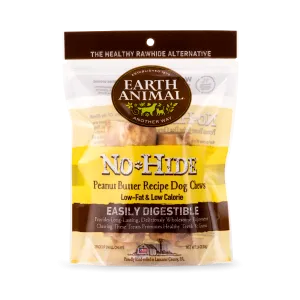 Earth Animal No-Hide Peanut Butter Chew 2PK