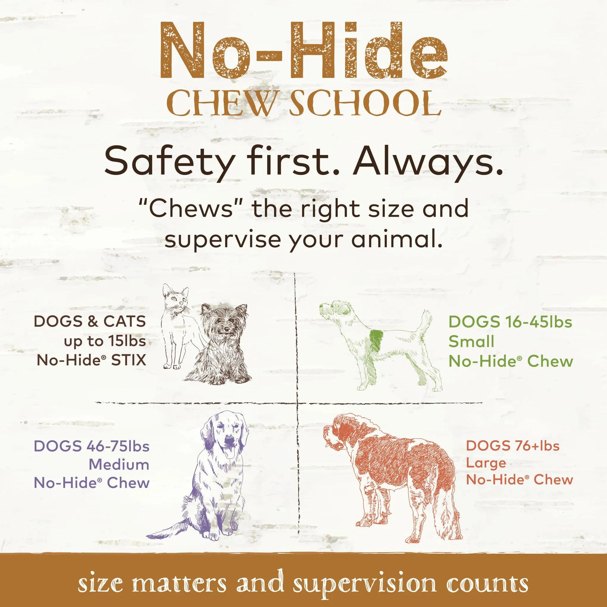 Earth Animal No-Hide Venison Single Chew for Dogs