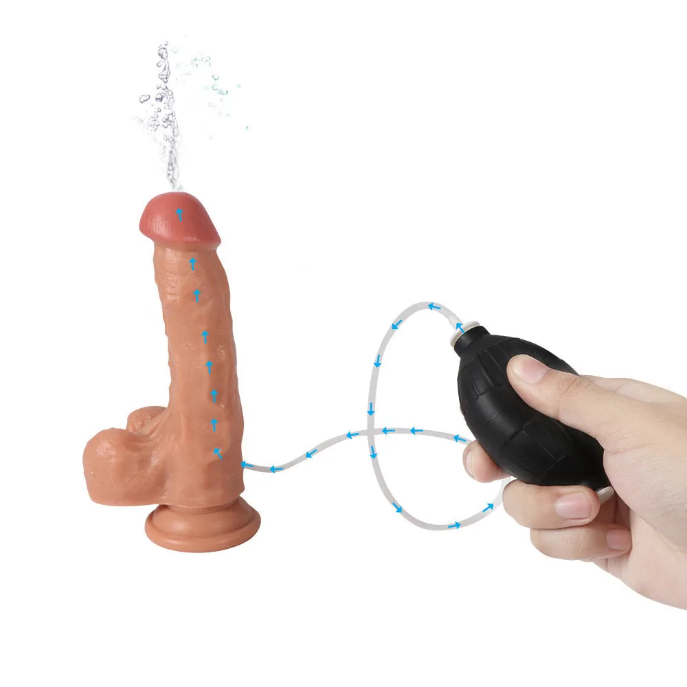 Sure! Heres an optimized title for the e-commerce product:

G6 Ultra Realistic 7.3-Inch Squirting Dildo with Ejaculation Feature