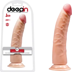 Excellent Power Deepin Realistic Dong Thin 7.5" Phthalate-Free