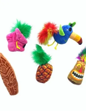 FabCat Tiki Cat Toys