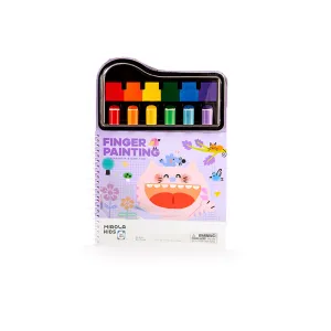 Finger Painting Fingertip Stamp Fun