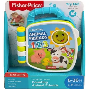 Fisher Price Laugh And Learn Counting Animal Friends Musical Book