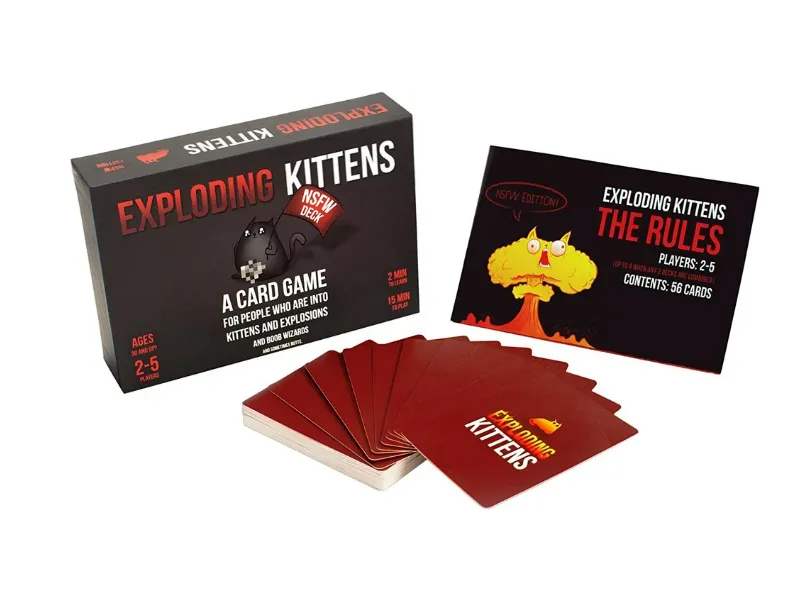 Game Expansion For Exploding Kittens Game Age 30 