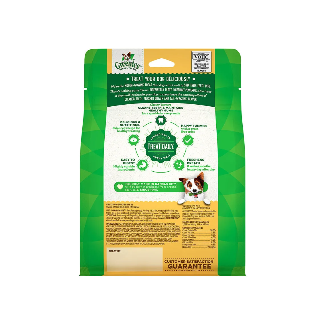 Greenies Grain Free Dental Chews Dog Treats