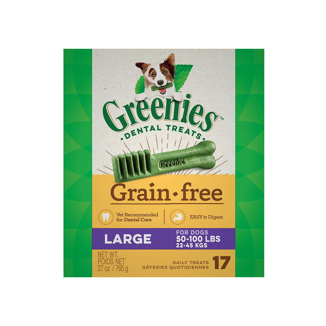 Greenies Grain Free Dental Chews Dog Treats