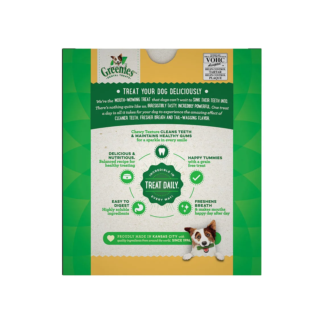 Greenies Grain Free Dental Chews Dog Treats