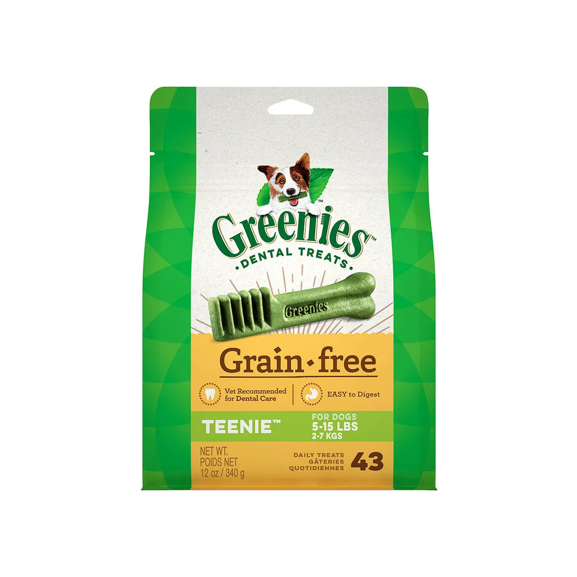 Greenies Grain Free Dental Chews Dog Treats