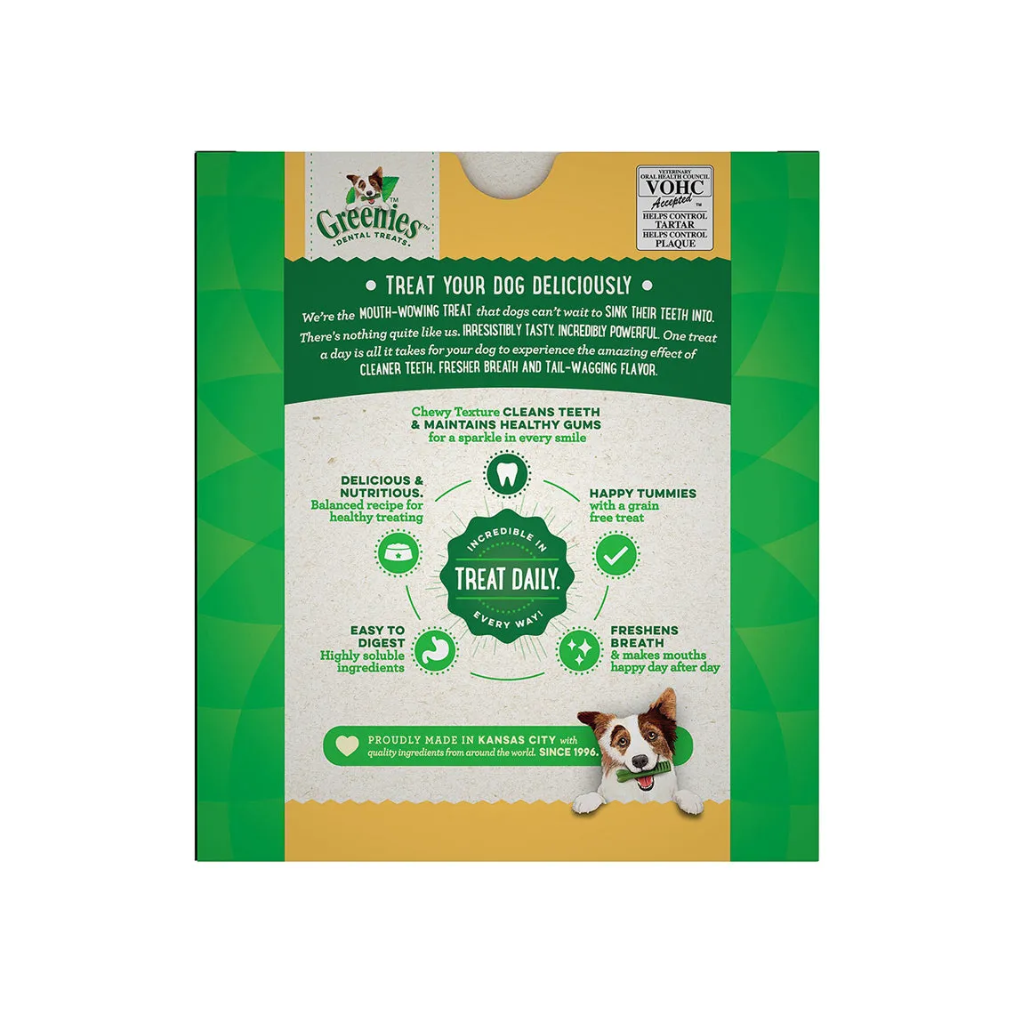 Greenies Grain Free Dental Chews Dog Treats