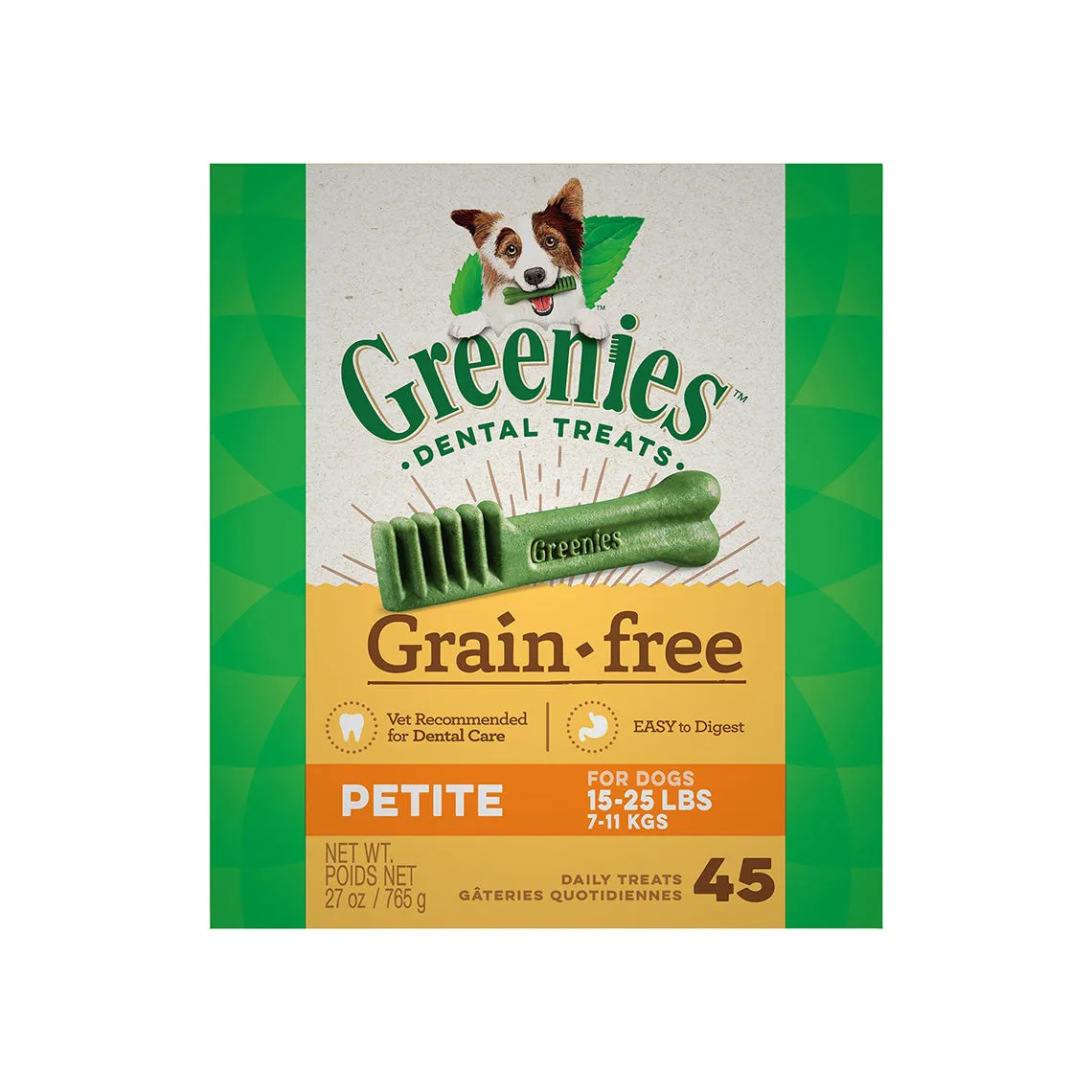 Greenies Grain Free Dental Chews Dog Treats