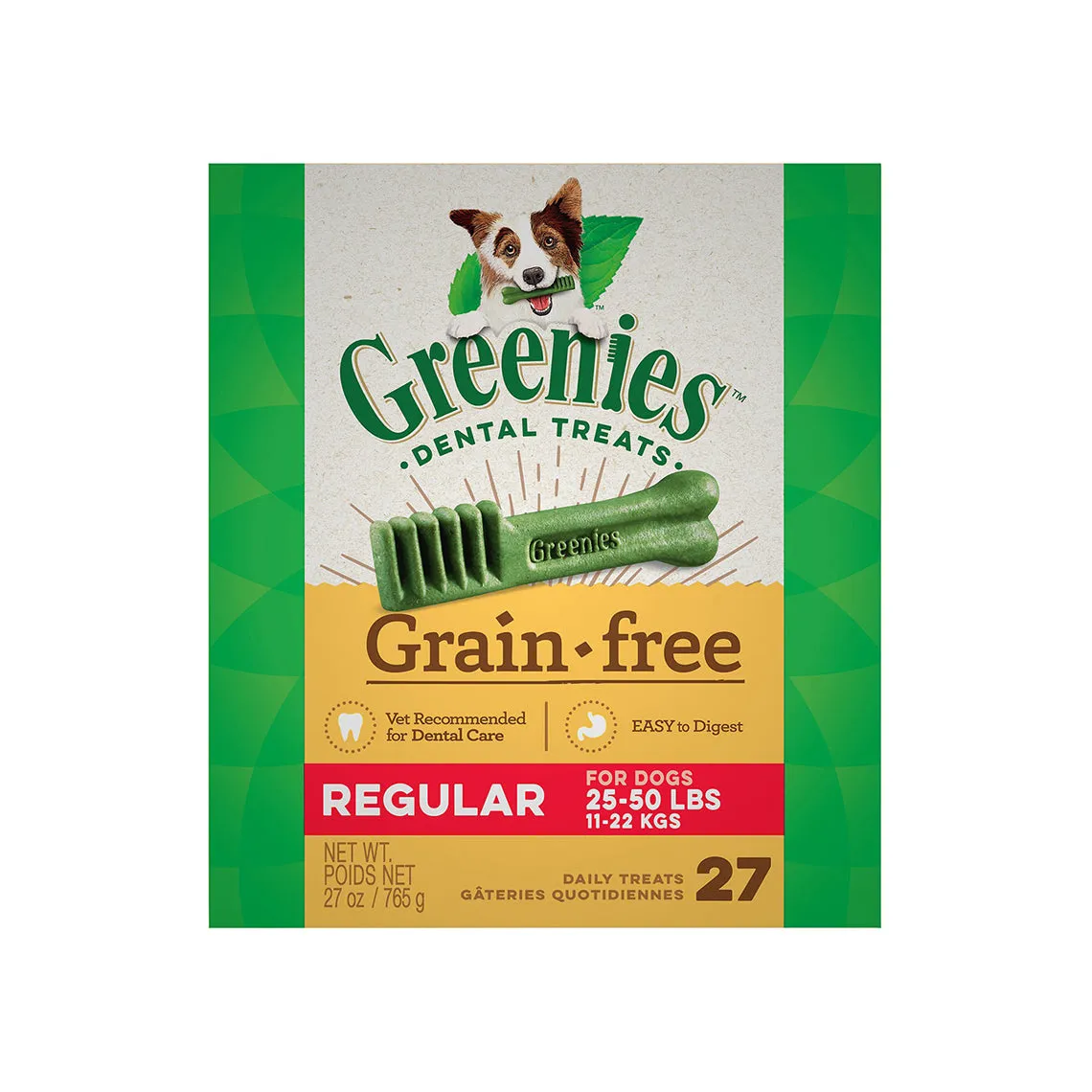 Greenies Grain Free Dental Chews Dog Treats