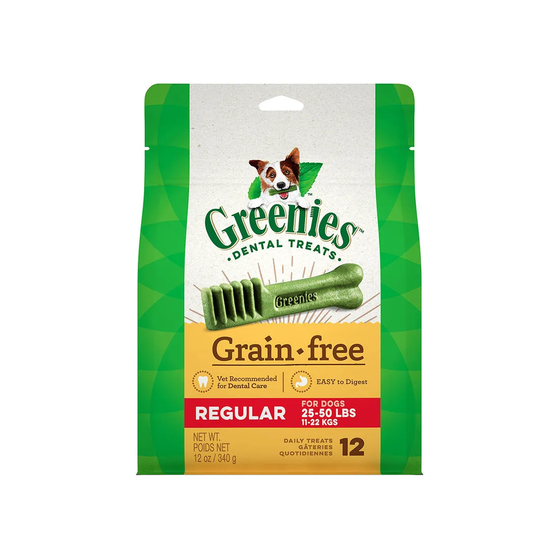 Greenies Grain Free Dental Chews Dog Treats