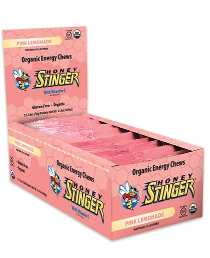 Honey Stinger Organic Energy Chews - Pink Lemonade