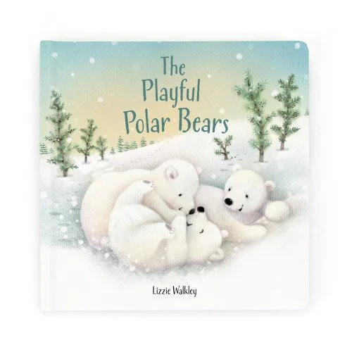 Jellycat, Playful Polar Bears Book