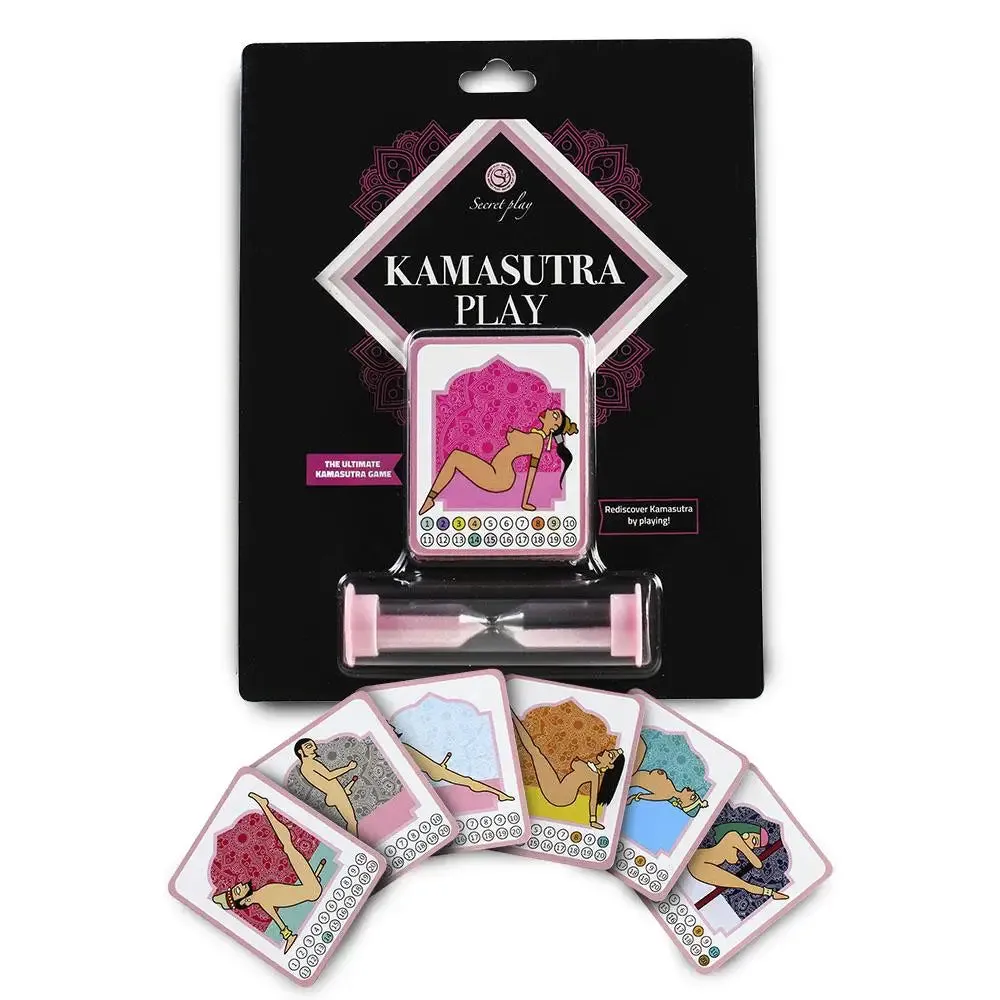 Kamasutra Multi-colored Play Card Game Couples Sex Positions