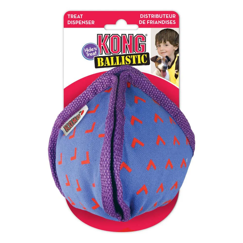 KONG Ballistic Hide n' Treat Interactive Dog Toy