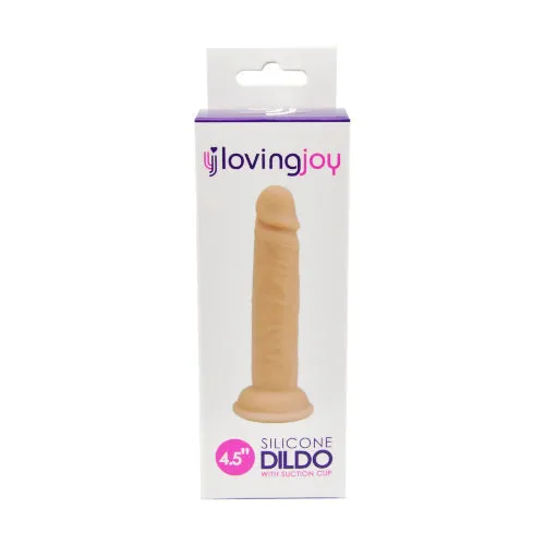 Loving Joy 4.5 Inch Silicone Dildo