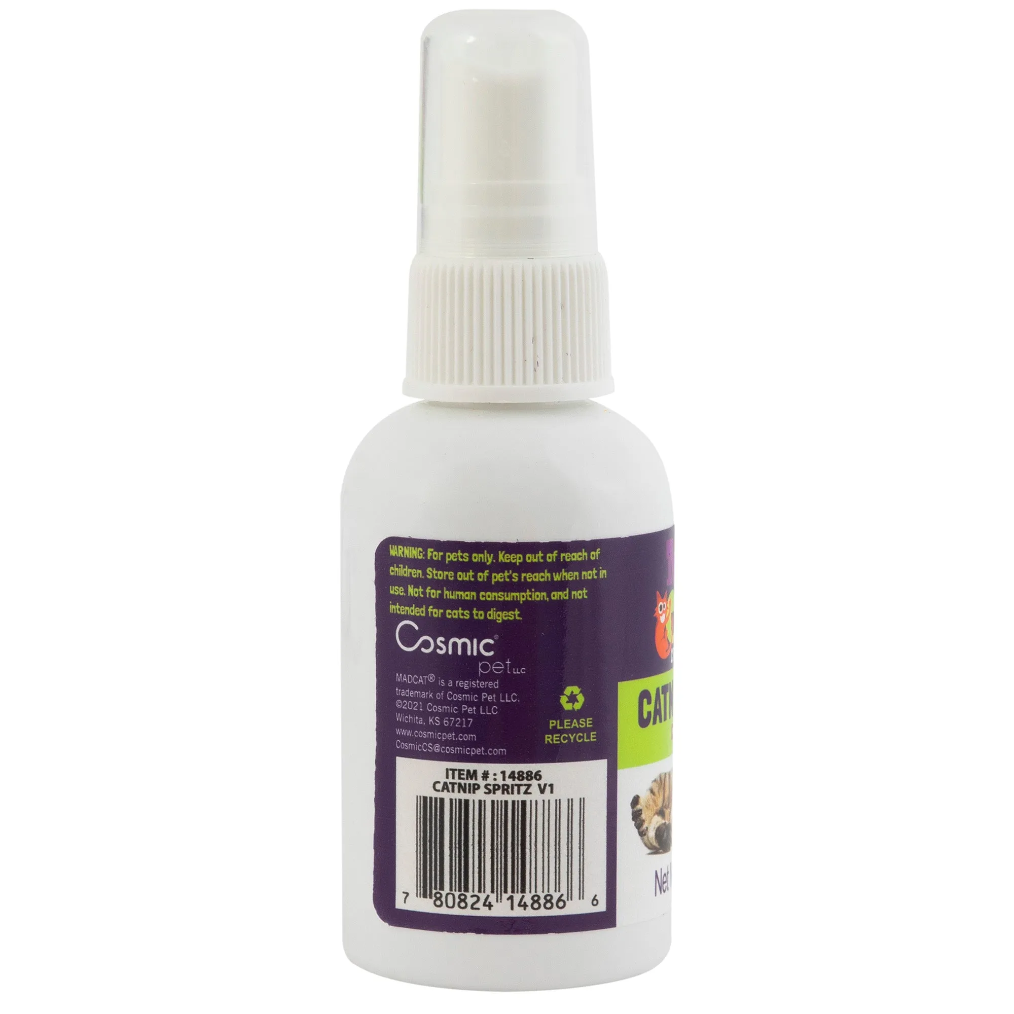 Mad Cat Frisky Spritz Catnip Spray 2 oz.