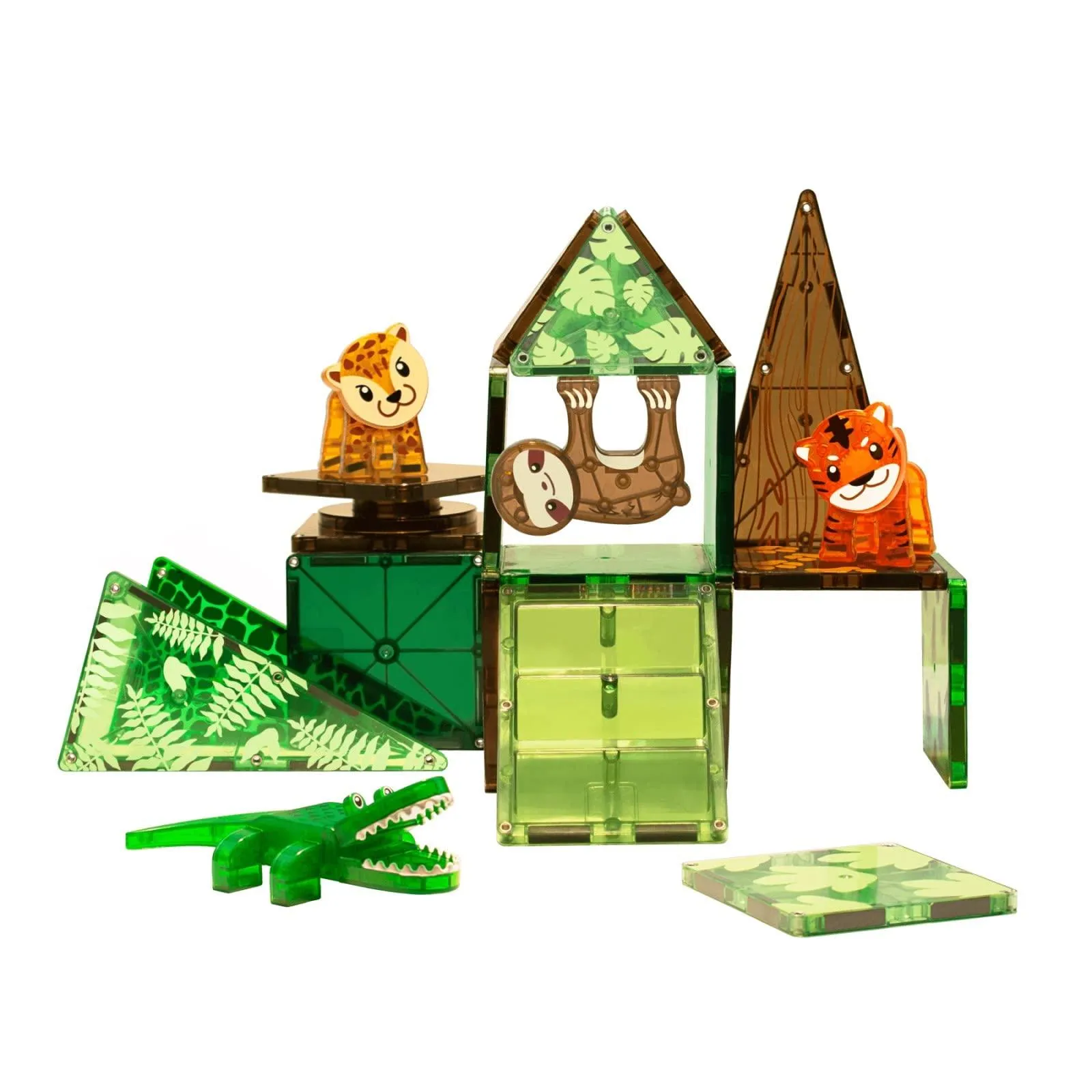 Magna-Tiles® Jungle Animals 25 Piece Set