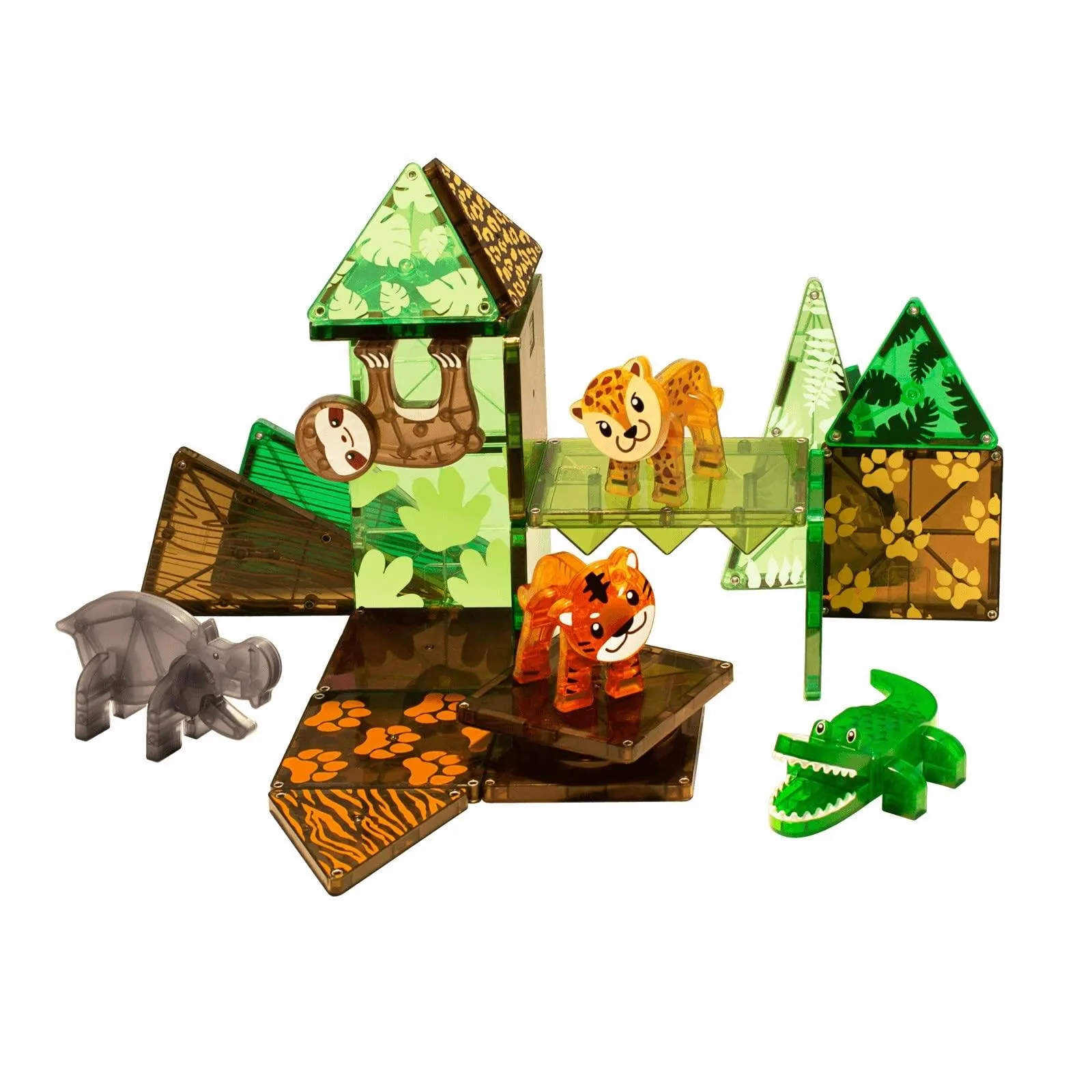 Magna-Tiles® Jungle Animals 25 Piece Set