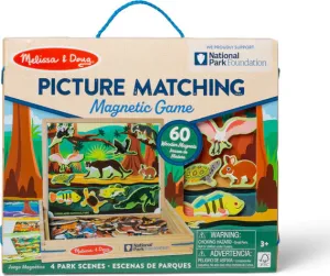 National Parks Picture Matching Magnetic Game