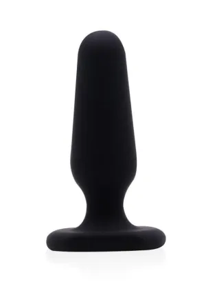 NOTI Noir Silicone Butt Plug 2.3 cm