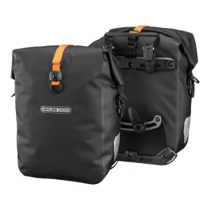 Ortlieb Waterproof Gravel-Pack Panniers (Pair) Black-Matte