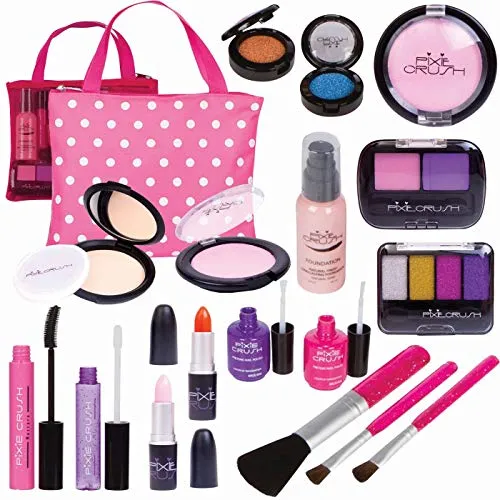 PixieCrush Pretend Makeup Play Deluxe 16 Piece Set