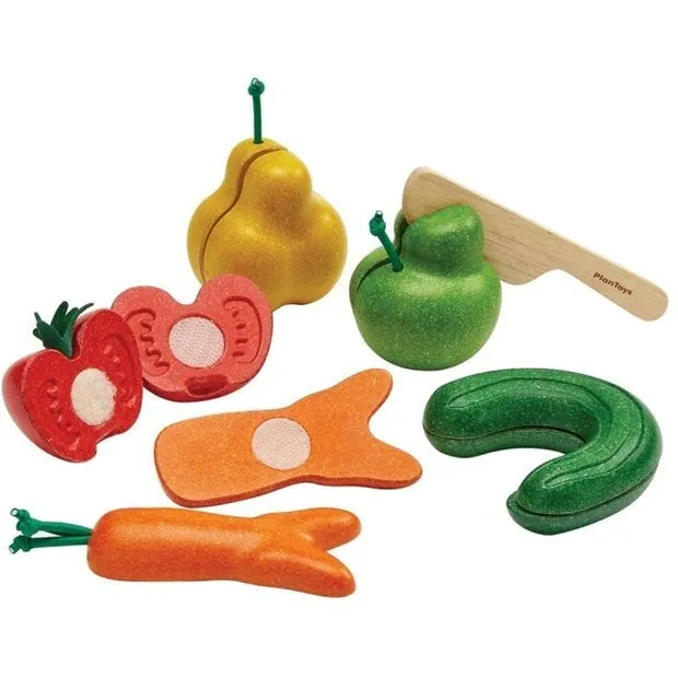 Plan Toys Wonky Fruit & Vegetables