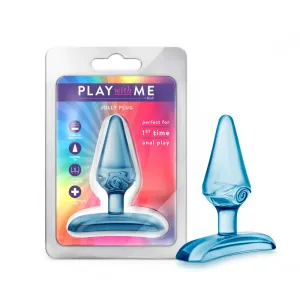 Play With Me By Blush® | Jolly Plug - Blue 2.75 Inch Anal Plug